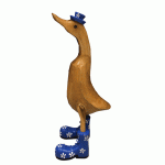 Duck L w/Blue Hat & Shoes