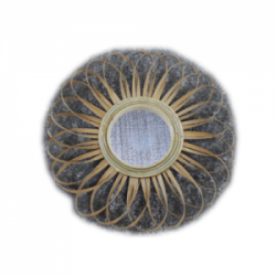 Bamboo Mirror 55cm
