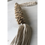 Hanging Leaf Decor - Long Shell Cluster 47cm