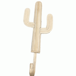 Rattan Hook - Cactus