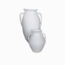 Pot Long Handles White Large 