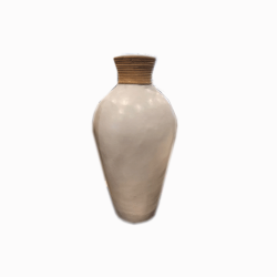 Pot w/Rattan Top Small