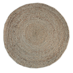 Jute Floor Rug 60cm Rnd