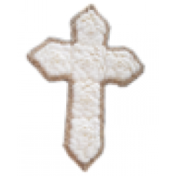 Shell Cross w/Woven Edge